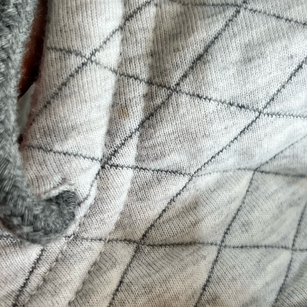 ✨sold✨Outpost from Buckle Quilted Gray Hoodie Sweater - Picture 7 of 7